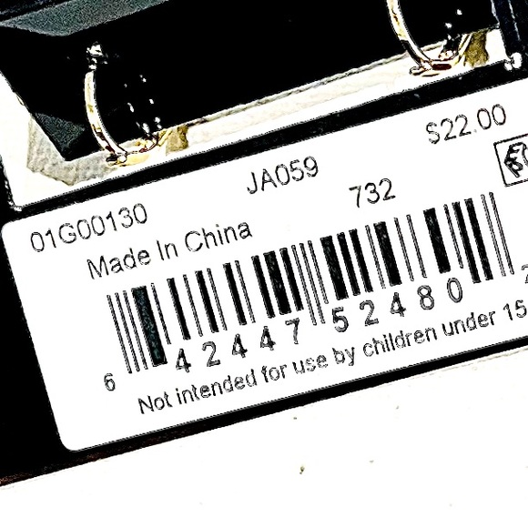 ⭐️Anne Klein Earrings Gold-Tone Imitation Pearl& Pavé Crystal Ball Drop Earrings - Picture 5 of 6